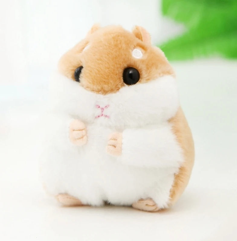 Plush Hamster Keychains