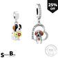 Saint Bernard Dog Necklace / Bracelet pendants