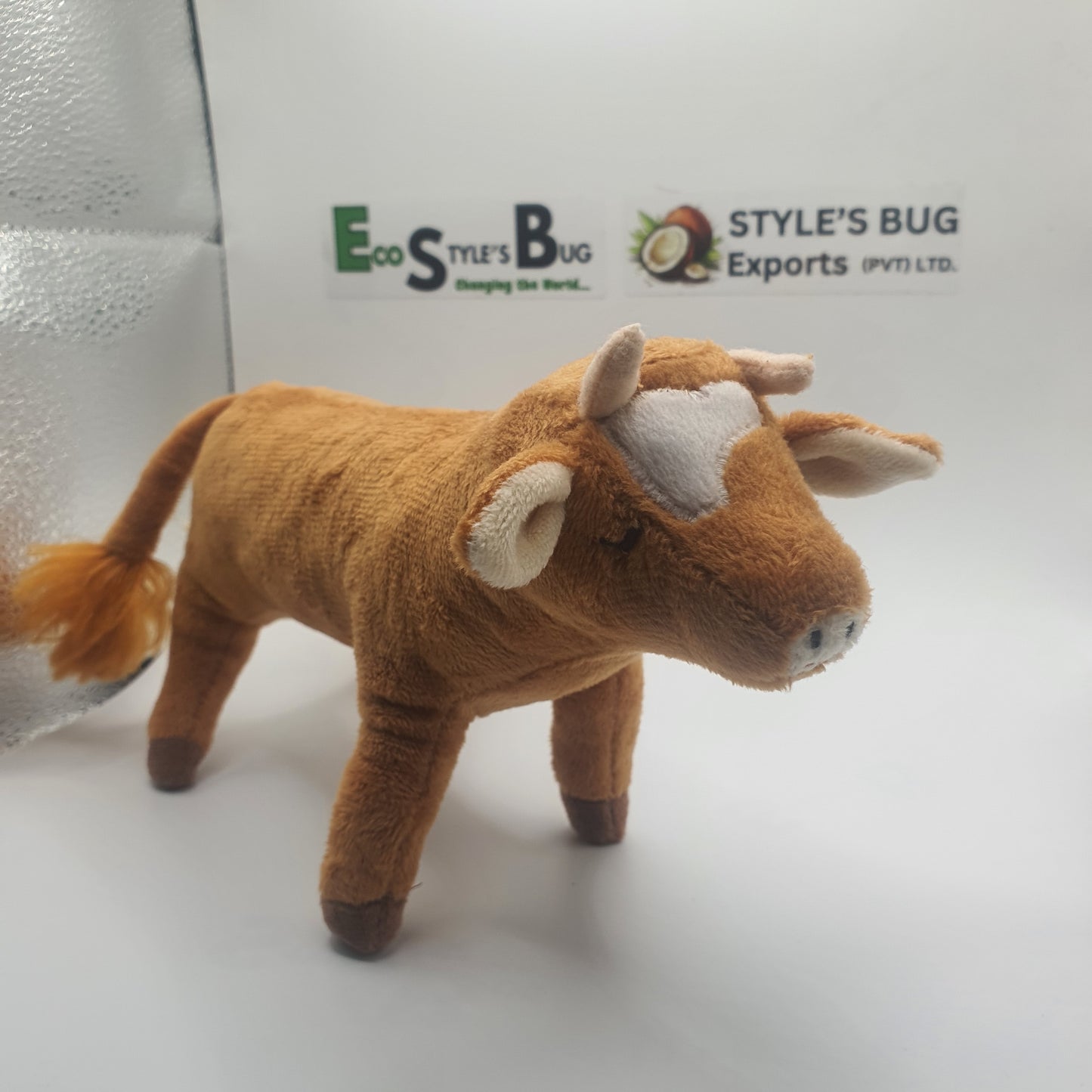 Mr. Recycled Cow - Handmade Realistic Plushie from SB