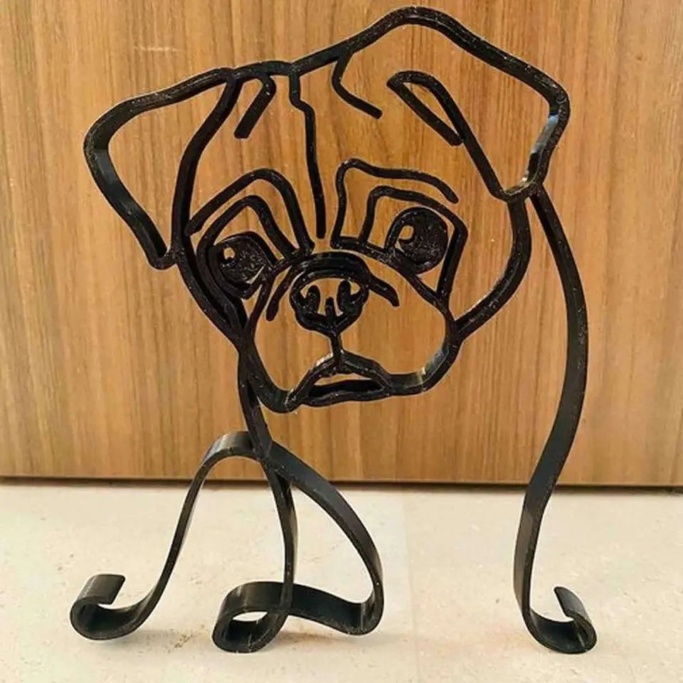 Realistic Pet shaped Standing ornaments