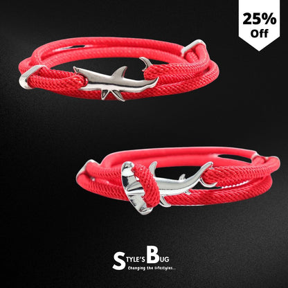 Shark bracelets by SB (Hammerhead + Great White)