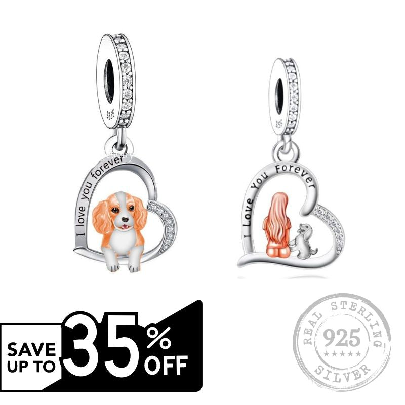 "I Love you Forever" Springer Spaniel pendants