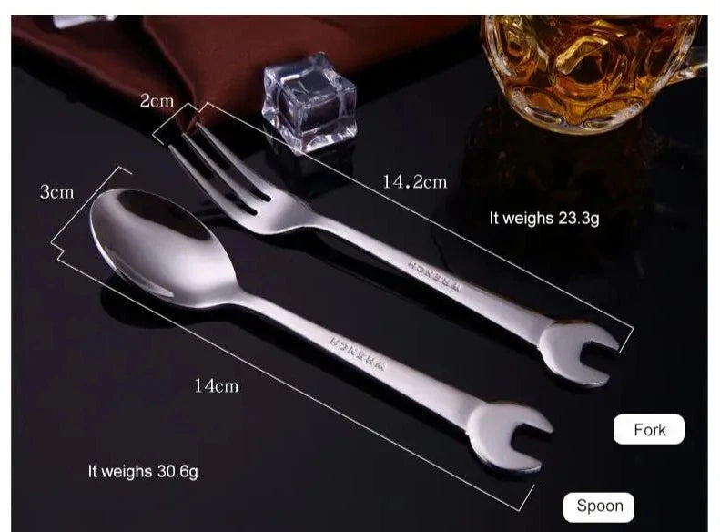 Spanner Cutlery Set