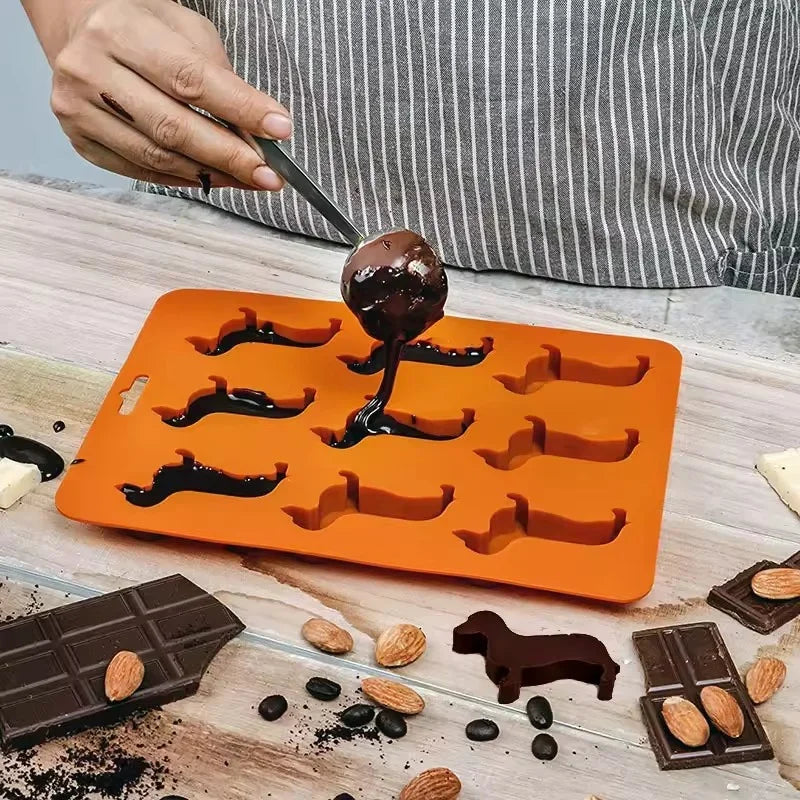 Dachshund Ice Cube Molds by SB