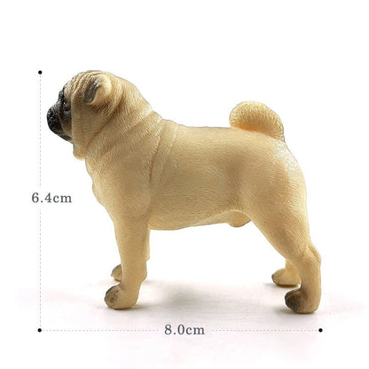 Realistic Small sized Dog breed ornaments