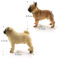 Realistic Small sized Dog breed ornaments