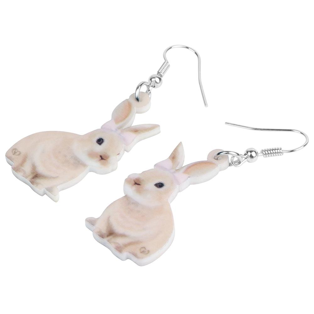 Curious & Cute Rabbit earrings (2 pairs pack)