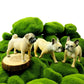 Realistic Small sized Dog breed ornaments