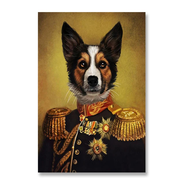 Pet Funny Personalised Portrait Posters - Style's Bug 23 / 20x30 cm