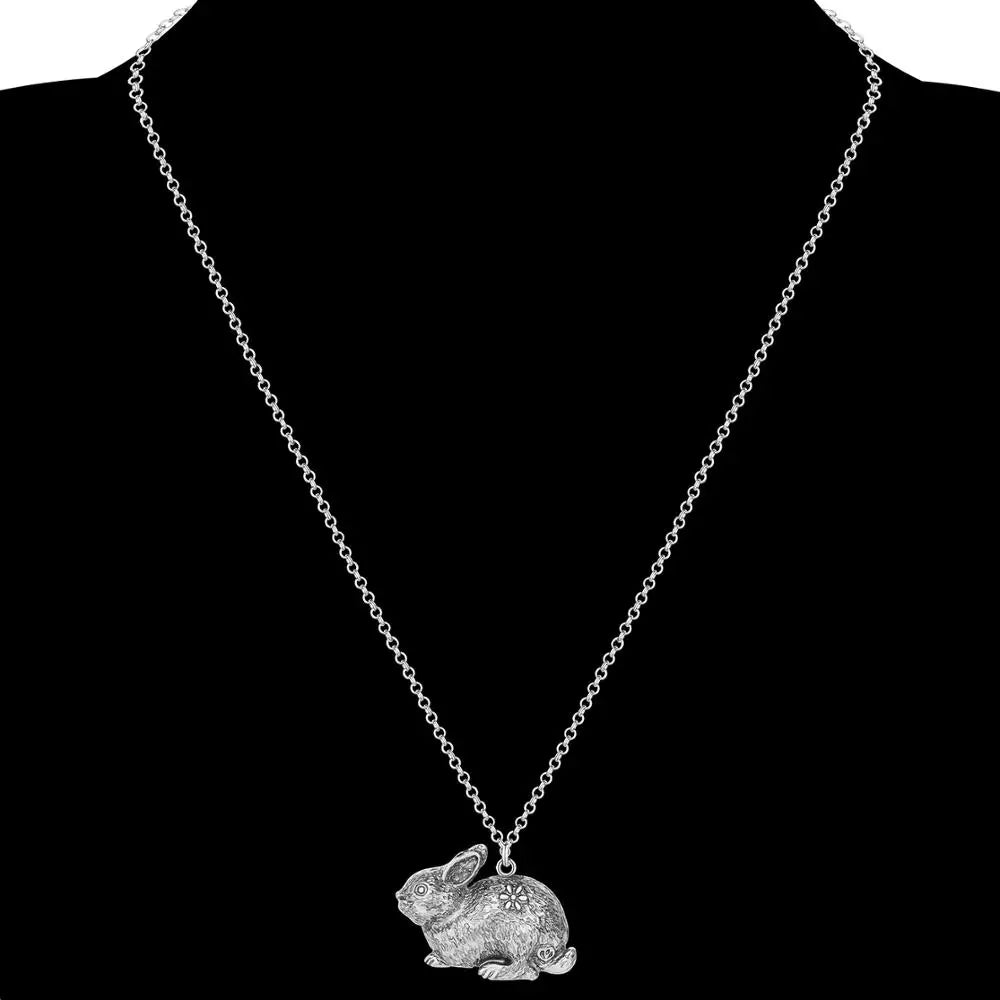 Realistic Rabbit Necklace by SB