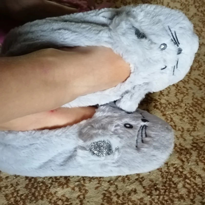 Cozy Mouse Slippers