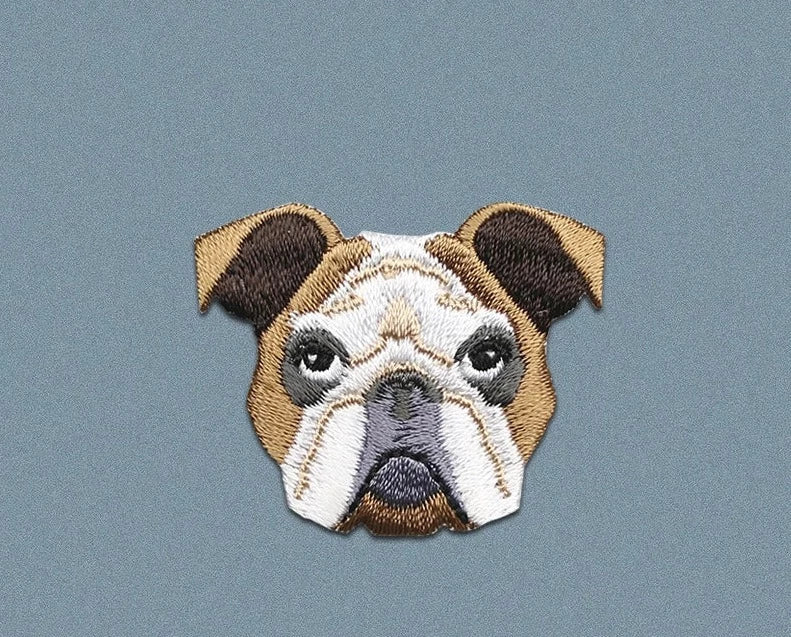 Cute Embroidered Dog Patches (5pcs pack)