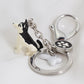 Standing Cute Dog keychains