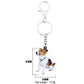 Sitting Jack Russell Terrier Keychain (3pcs Pack)