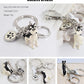 Standing Cute Dog keychains