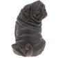 Realistic Black Pug Figurine