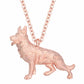 Standing German Shepherd Necklaces