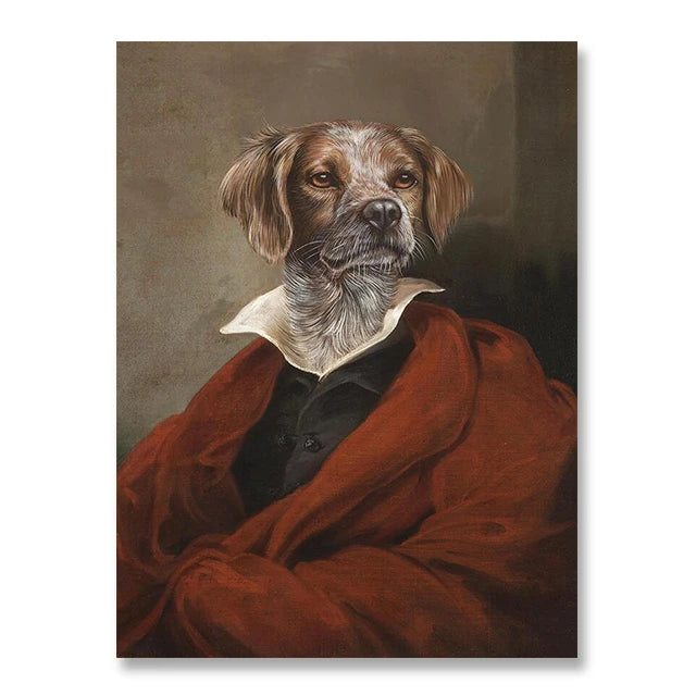 Pet Funny Personalised Portrait Posters - Style's Bug 15 / 20x30 cm