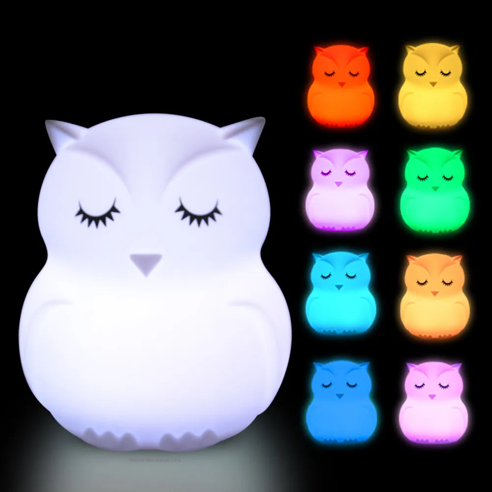 Cute Animal Shaped Night Lamps