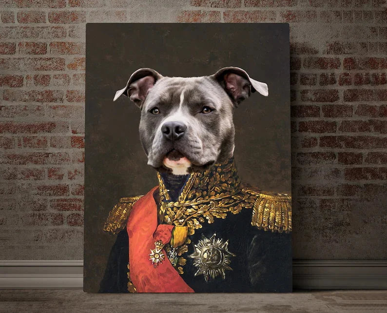 Pet Funny Personalised Portrait Posters - Style's Bug 26 / 20x30 cm