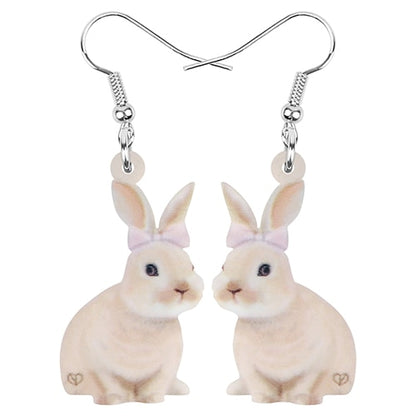 Curious & Cute Rabbit earrings (2 pairs pack)