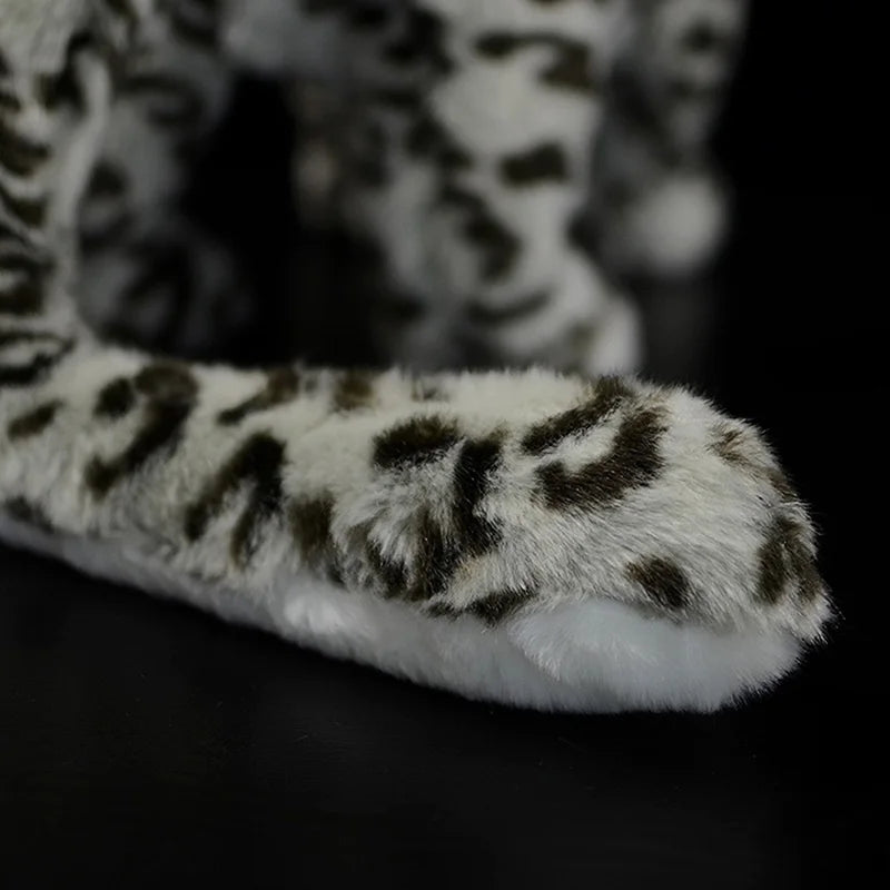 Realistic Snow Leopard Plushie by SB