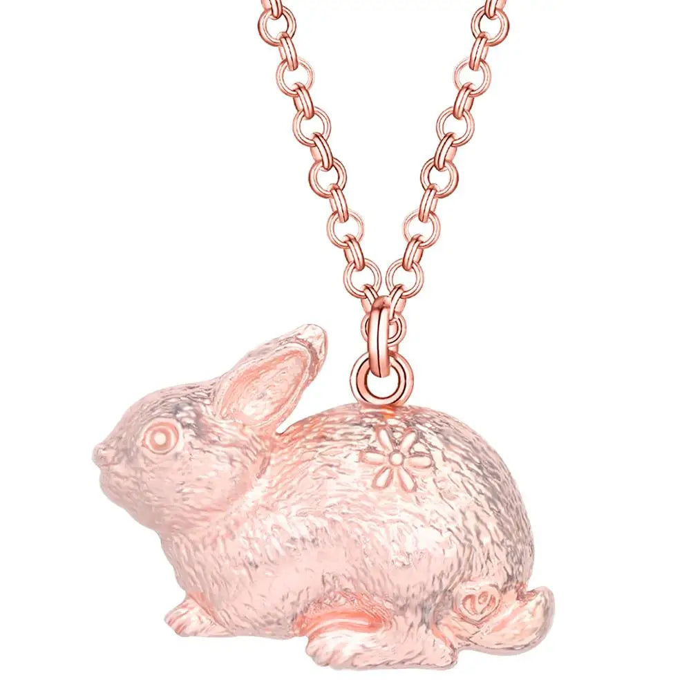 Realistic Rabbit Necklace by SB