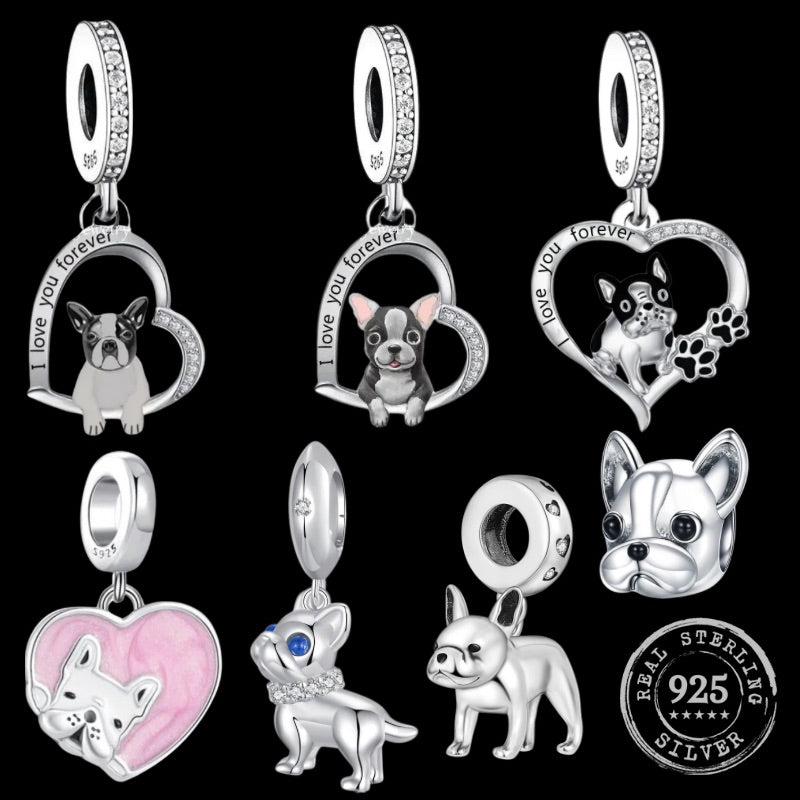 Boston Terrier “I Love you Forever" pendants