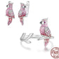 Pink Parrot Jewelry Set