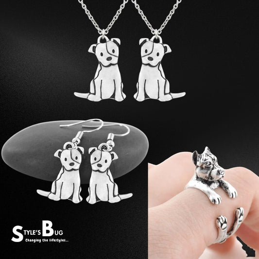 Sitting Pitbull Jewelry