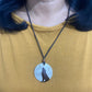 'Howling Wolf at the Moon Night' Necklace by ESB