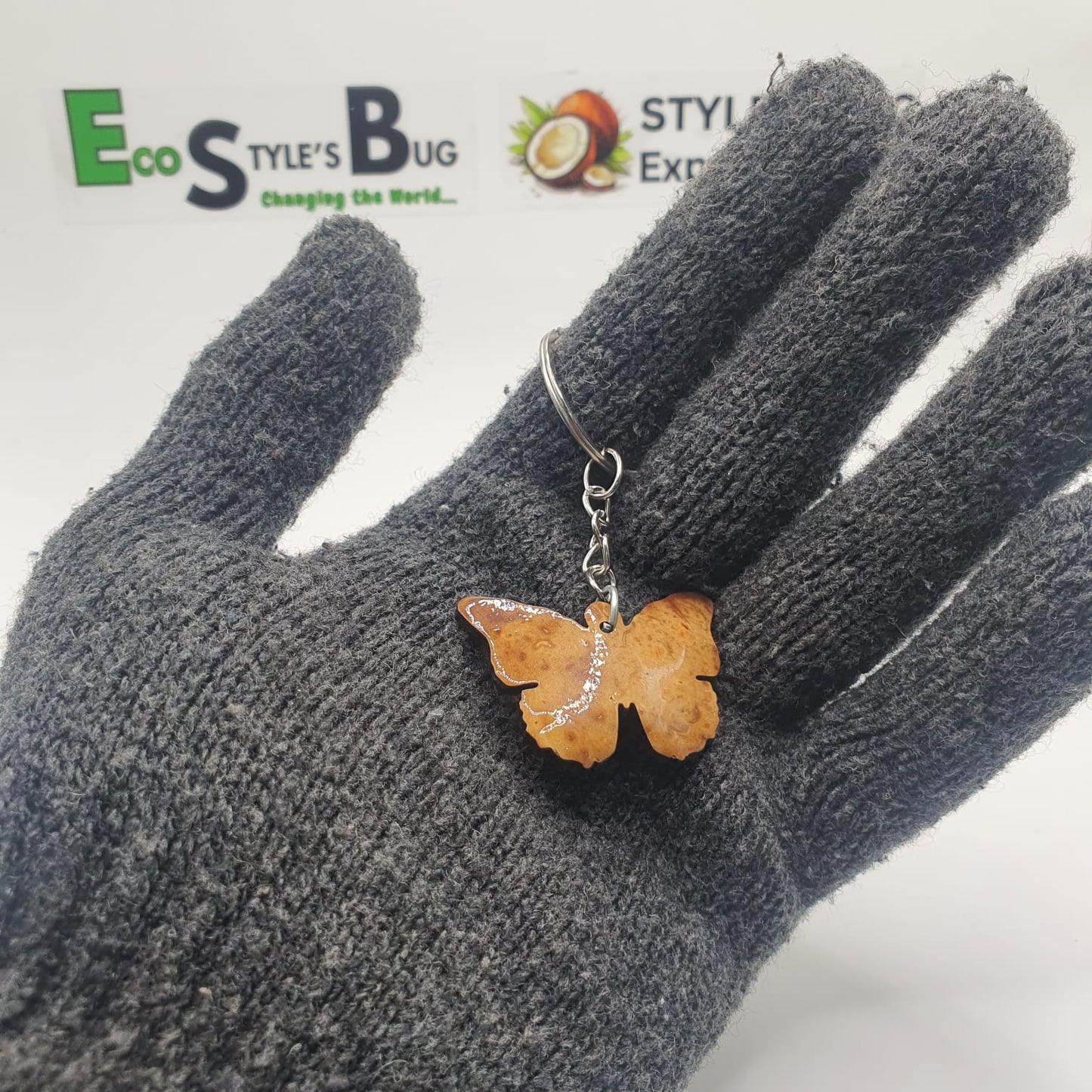 Butterfly Keychain