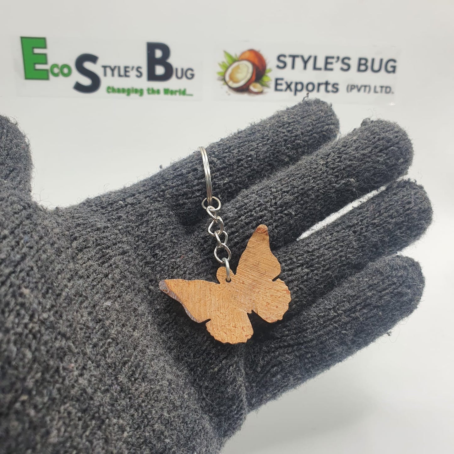 Butterfly Keychain