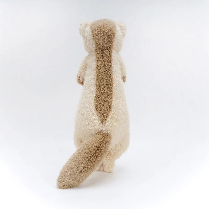 Fluffy lifelike Ferret Plush Couple