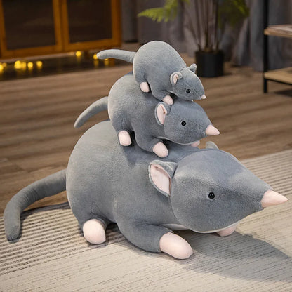 Super Soft Mouse Family - Lifelike Plushies