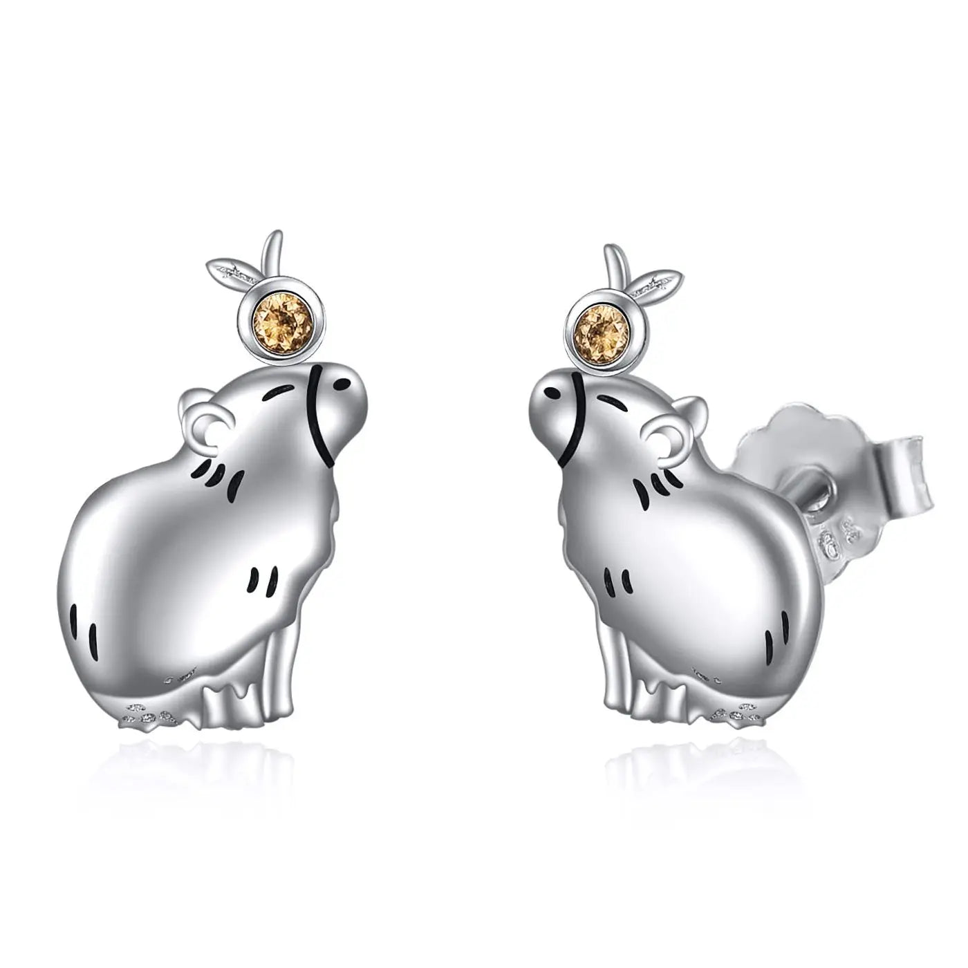 The Proud Capybara Earrings