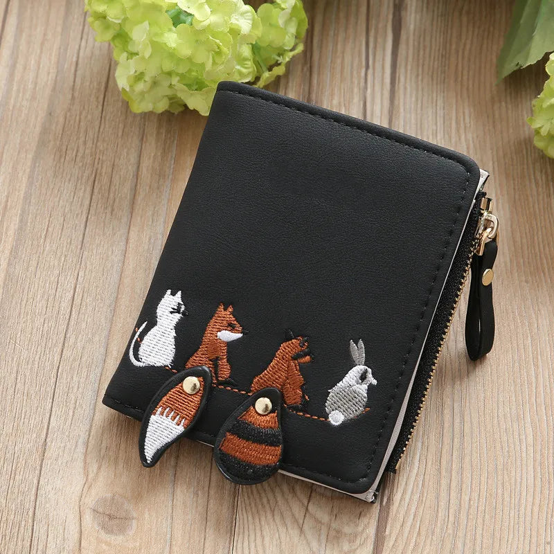 Four Wild Friends Wallet