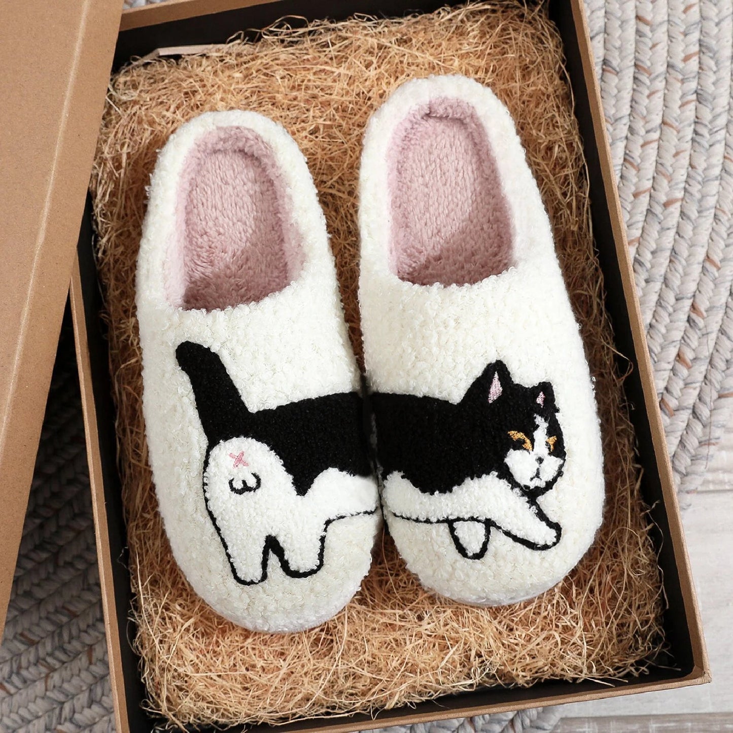 Cozy Cat Indoor Slippers