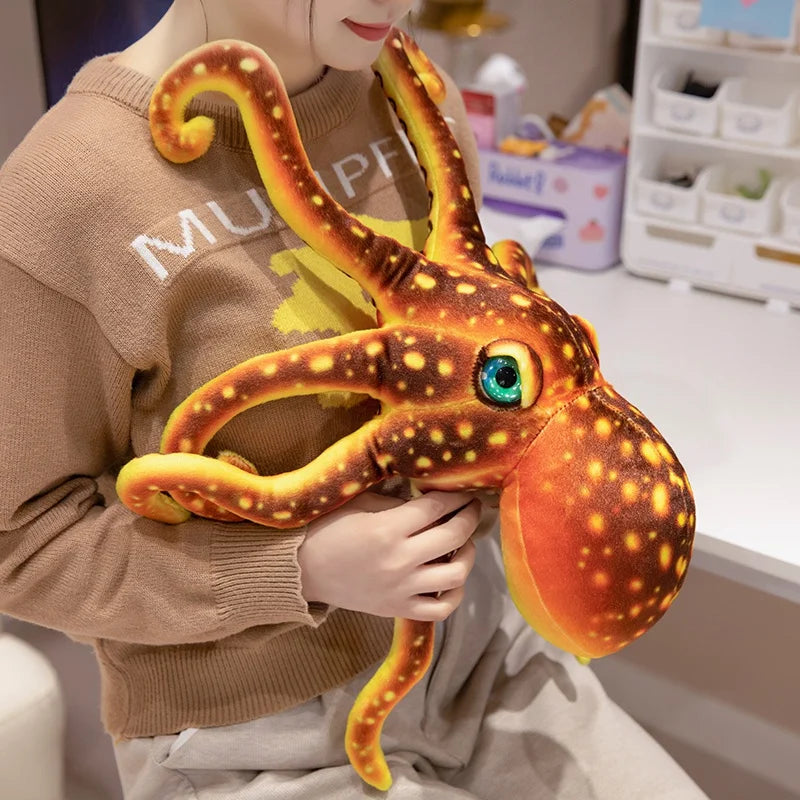 Realistic Octopus Plushie Couple