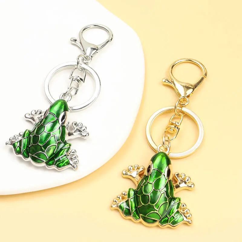 Realistic Frog Keychains (2pcs pack)