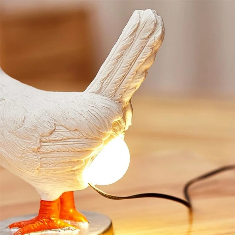 Funny Chicken Lamp