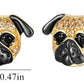 Realistic Dog Stud Earrings