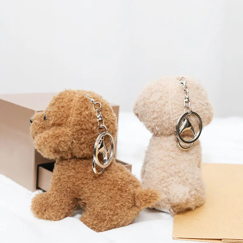 Realistic Poodle Keychains