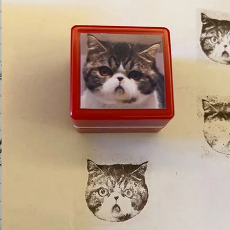 Custom Pet Face Stamp by Style's Bug