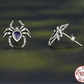 Realistic Spider Jewelry Set