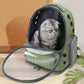 The Furry Astronaut - Transparent Pet Cat Carrier Bag