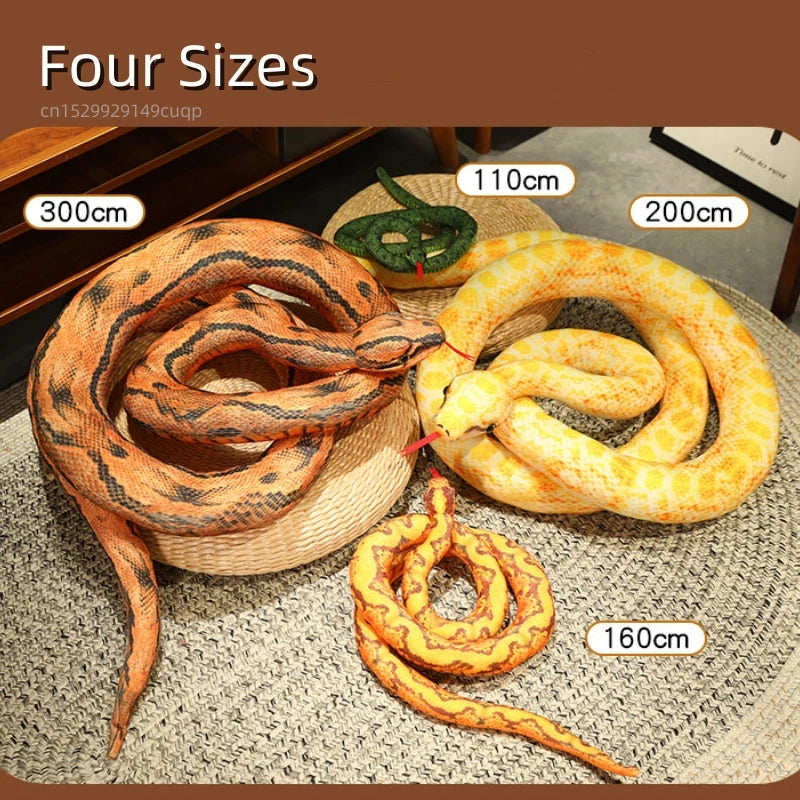 Realistic Snake Plushies