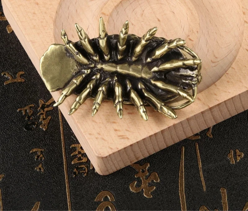 Realistic Crustacean Brass Figures