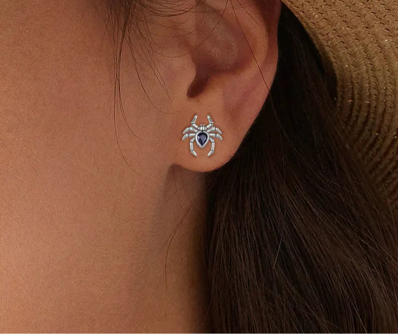 Realistic Spider Jewelry Set