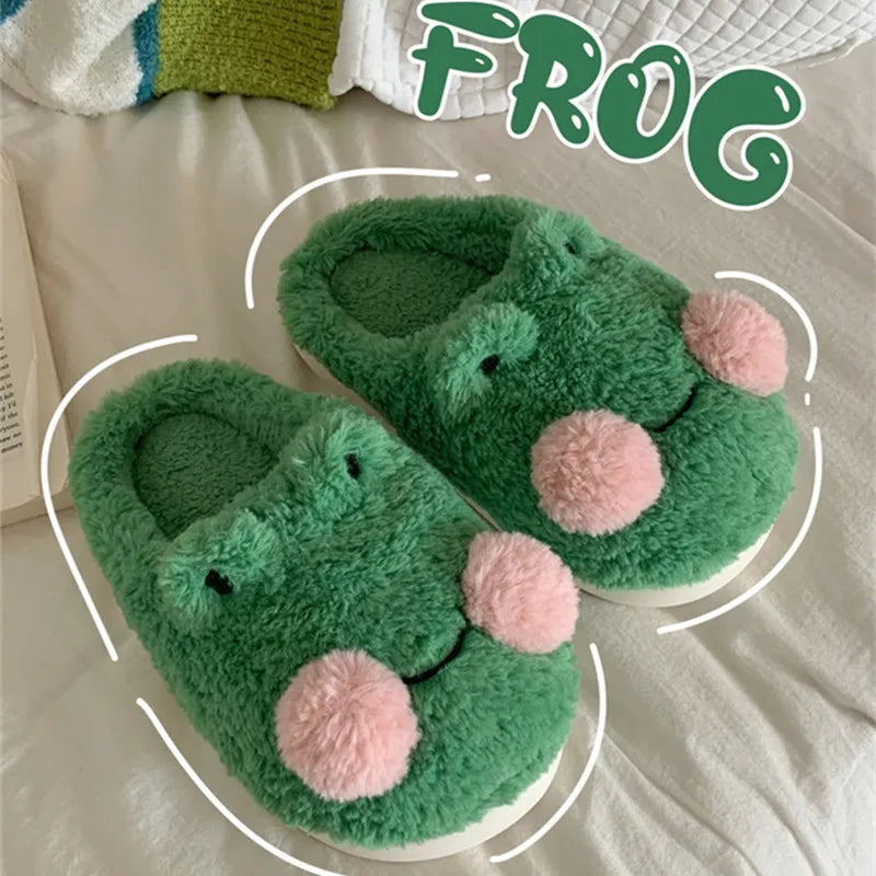 Cozy Frog Indoor Slippers / Shoes